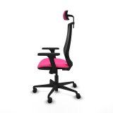 Kontorstol Piqueras y Crespo D036N2W Pink #3