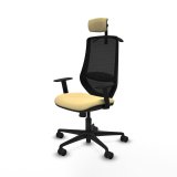 Kontorstol med hovedg�rde Mardos Piqueras y Crespo D036N2H Fl�defarvet #2