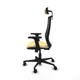 Kontorstol med hovedg�rde Piqueras y Crespo D036N2W Fl�defarvet #3