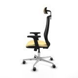 Kontorstol med hovedg�rde Piqueras y Crespo D086G2W Fl�defarvet #3