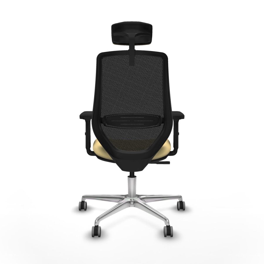 Kontorstol med hovedg�rde Piqueras y Crespo D086G2W Fl�defarvet #5