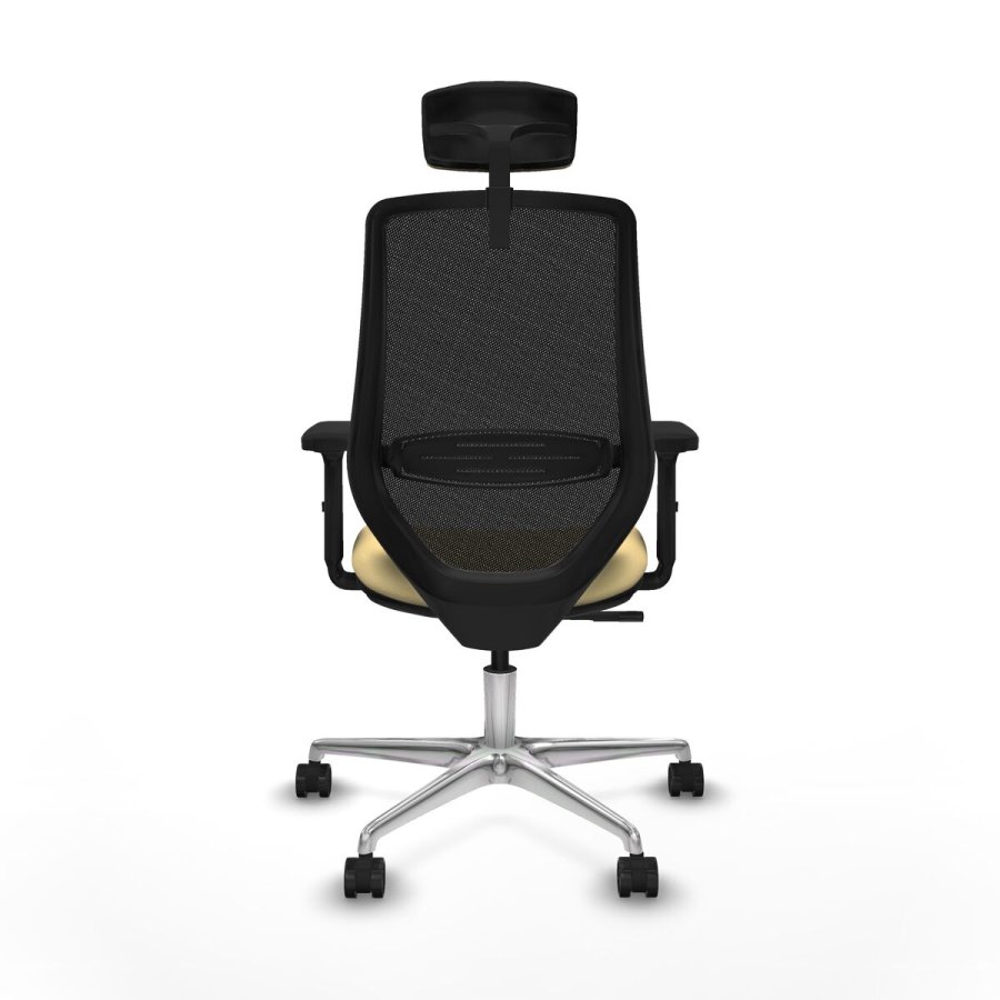 Kontorstol med hovedg�rde Piqueras y Crespo D086N2W Fl�defarvet #5