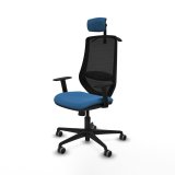 Kontorstol med hovedg�rde Mardos Piqueras y Crespo D036G2H Lysebl� #2