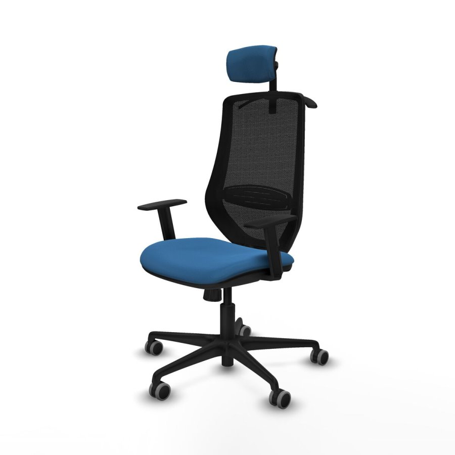 Kontorstol med hovedg�rde Mardos Piqueras y Crespo D036G2H Lysebl� #2