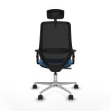 Kontorstol med hovedg�rde Mardos Piqueras y Crespo D086N2H Lysebl� #5