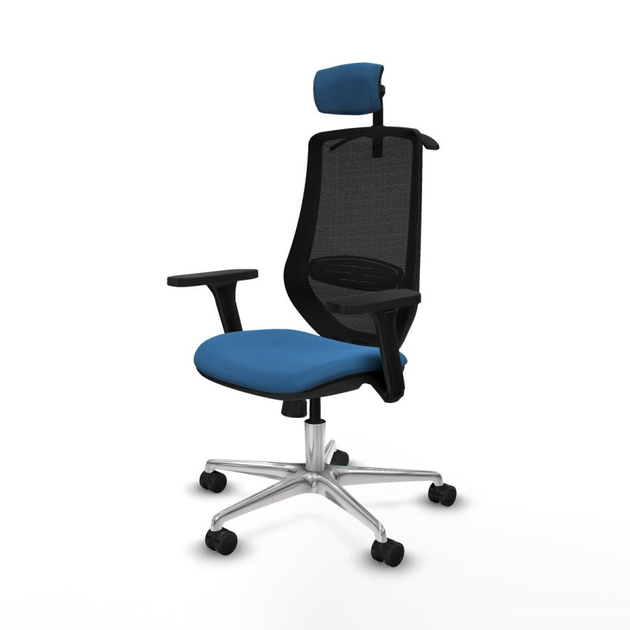 Kontorstol med hovedg�rde Mardos Piqueras y Crespo D086N2H Lysebl� #2