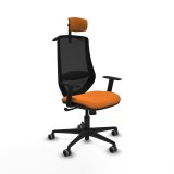 Kontorstol med hovedg�rde Mardos Piqueras y Crespo D036G2H Orange #1