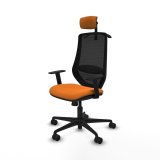 Kontorstol med hovedg�rde Mardos Piqueras y Crespo D036N2H Orange #2