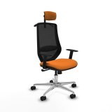 Kontorstol med hovedg�rde Mardos Piqueras y Crespo D086N2H Orange #1