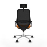 Kontorstol med hovedg�rde Mardos Piqueras y Crespo D086N2H Orange #5