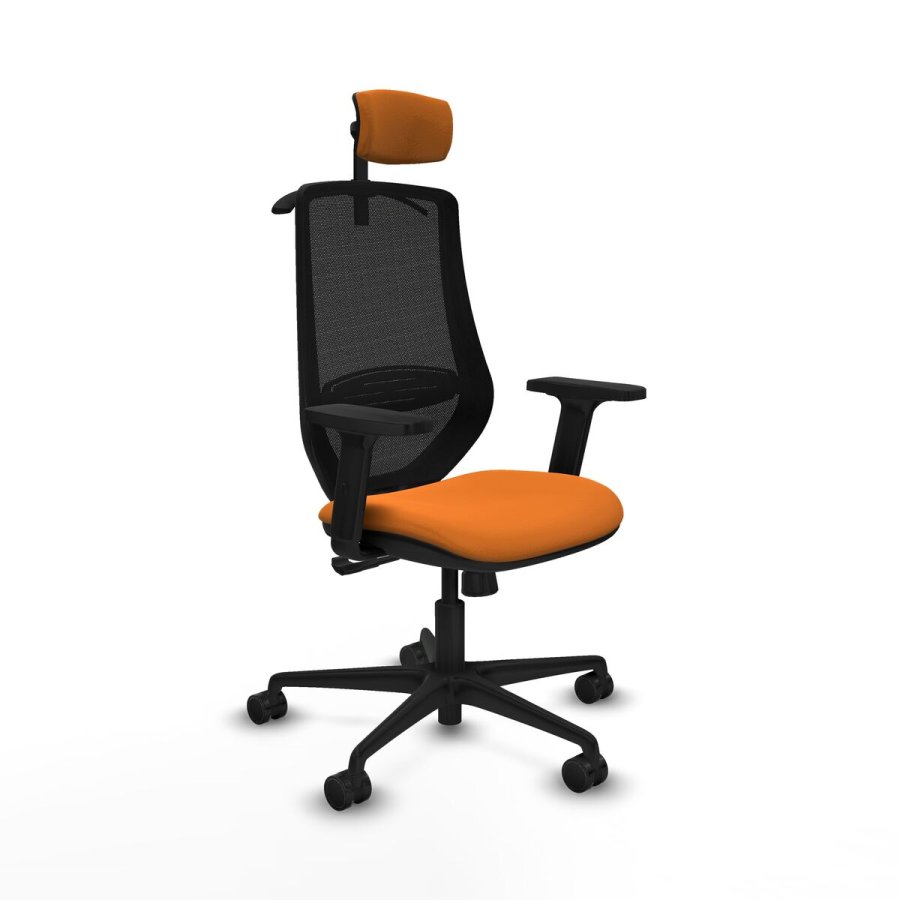 Kontorstol med hovedg�rde Mardos Piqueras y Crespo D036N2H Orange #1