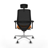 Kontorstol med hovedg�rde Mardos Piqueras y Crespo D086G2H Orange #5