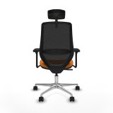 Kontorstol med hovedg�rde Mardos Piqueras y Crespo D086N2H Orange #5