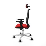 Kontorstol med hovedg�rde Piqueras y Crespo D086N2W R�d #3