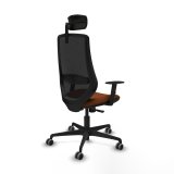 Kontorstol Piqueras y Crespo D036G2W Brun Sort #6