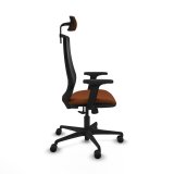 Kontorstol med hovedg�rde Piqueras y Crespo D036N2W Brun Sort #7