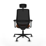 Kontorstol med hovedg�rde Mardos Piqueras y Crespo D036G2H Brun Sort #5