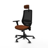 Kontorstol Piqueras y Crespo D036G2W Brun Sort #2