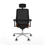 Kontorstol Piqueras y Crespo D086G2W Brun Sort #5