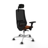 Kontorstol Piqueras y Crespo D086G2W Brun Sort #6