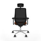 Kontorstol med hovedg�rde Mardos Piqueras y Crespo D086N2H Brun Sort #5