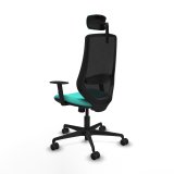 Kontorstol Piqueras y Crespo D036N2W Turkisbl� #4