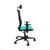 Kontorstol Piqueras y Crespo D036N2W Turkisbl� #7