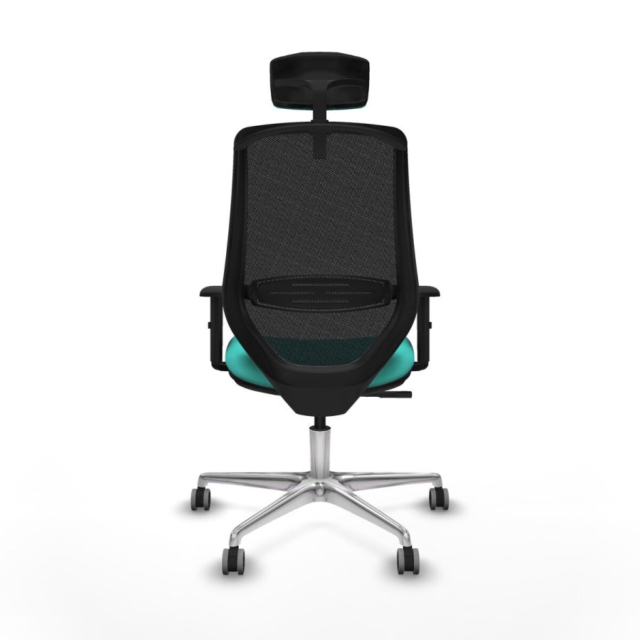 Kontorstol med hovedg�rde Mardos Piqueras y Crespo D086G2H Turkisbl� #5