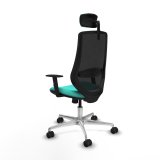 Kontorstol Piqueras y Crespo D086N2W Turkisbl� #4