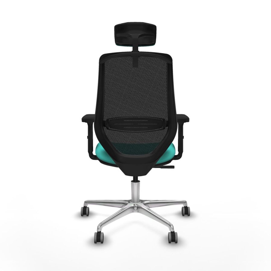 Kontorstol med hovedg�rde Mardos Piqueras y Crespo D086G2H Turkisbl� #5