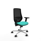 Kontorstol Piqueras y Crespo D086N0W Turkisbl� #1