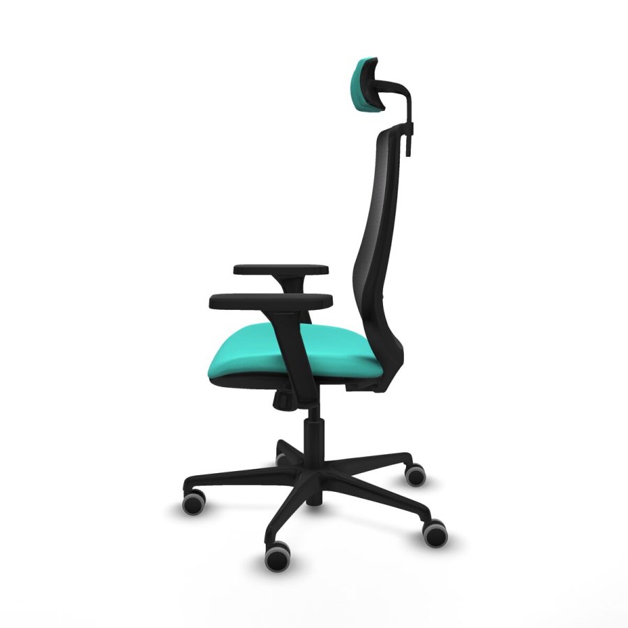 Kontorstol Piqueras y Crespo D036G2W Turkisbl� #3