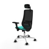 Kontorstol Piqueras y Crespo D086N2W Turkisbl� #4