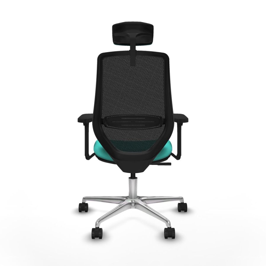 Kontorstol Piqueras y Crespo D086N2W Turkisbl� #5