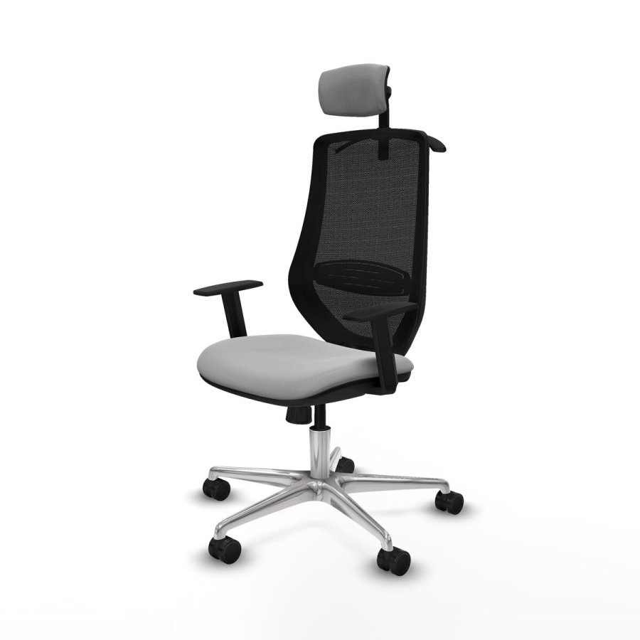 Kontorstol med hovedg�rde Mardos Piqueras y Crespo D086N2H Lysegr� #2