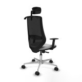 Kontorstol med hovedg�rde Mardos Piqueras y Crespo D086N2H Lysegr� #6