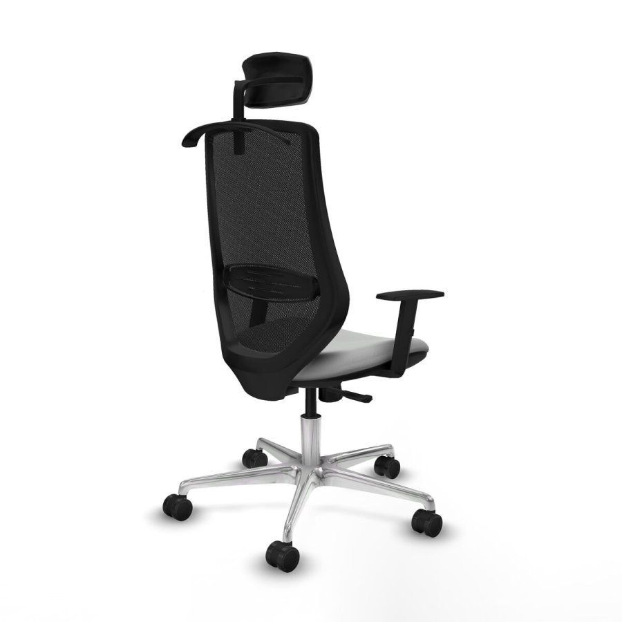 Kontorstol med hovedg�rde Mardos Piqueras y Crespo D086N2H Lysegr� #6