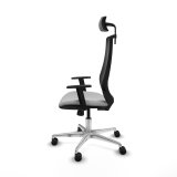 Kontorstol Piqueras y Crespo D086N2W Lysegr� #3