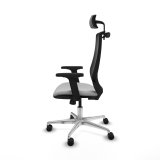 Kontorstol med hovedg�rde Mardos Piqueras y Crespo D086N2H Lysegr� #6