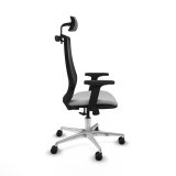 Kontorstol med hovedg�rde Mardos Piqueras y Crespo D086N2H Lysegr� #4