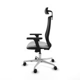 Kontorstol Piqueras y Crespo D086N2W Lysegr� #3