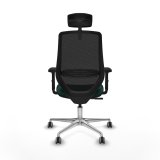 Kontorstol med hovedg�rde Piqueras y Crespo D086G2W Gr�n #5