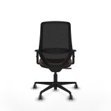 Kontorstol Mardos Piqueras y Crespo D036G0H Sort M�rkebrun #5