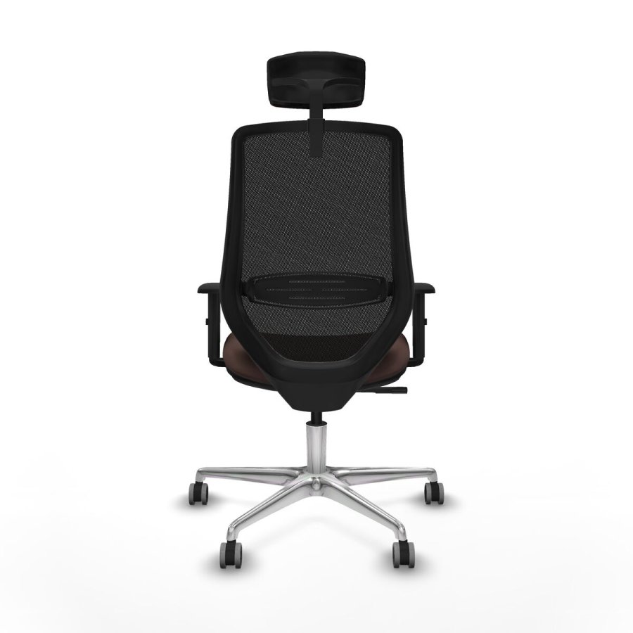 Kontorstol Piqueras y Crespo D086G2W Sort M�rkebrun #5