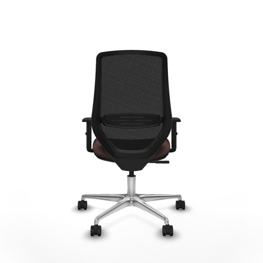 Kontorstol Piqueras y Crespo D086N0W Sort M�rkebrun #5