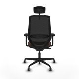 Kontorstol med hovedg�rde Mardos Piqueras y Crespo D036G2H Sort M�rkebrun #5