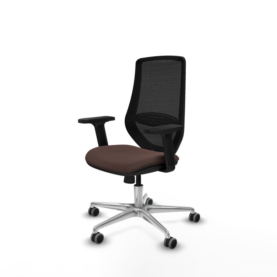 Kontorstol Piqueras y Crespo D086G0W Sort M�rkebrun #2