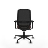 Kontorstol Mardos Piqueras y Crespo D036G0H Sort M�rkebrun #5