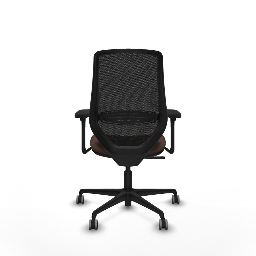 Kontorstol Piqueras y Crespo D036G0W Sort M�rkebrun #5