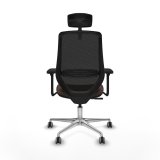 Kontorstol med hovedg�rde Mardos Piqueras y Crespo D086G2H Sort M�rkebrun #5